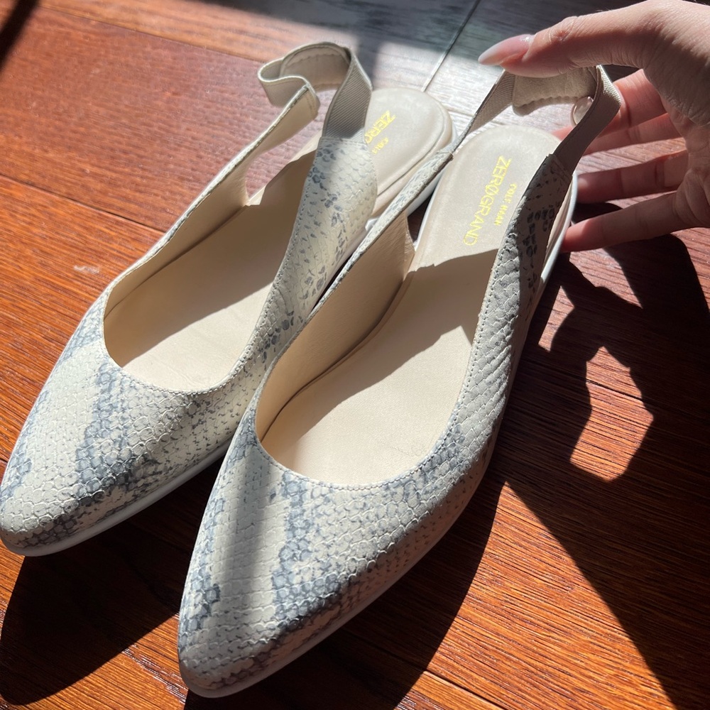 New Cole haan zerogrand sling back sandals